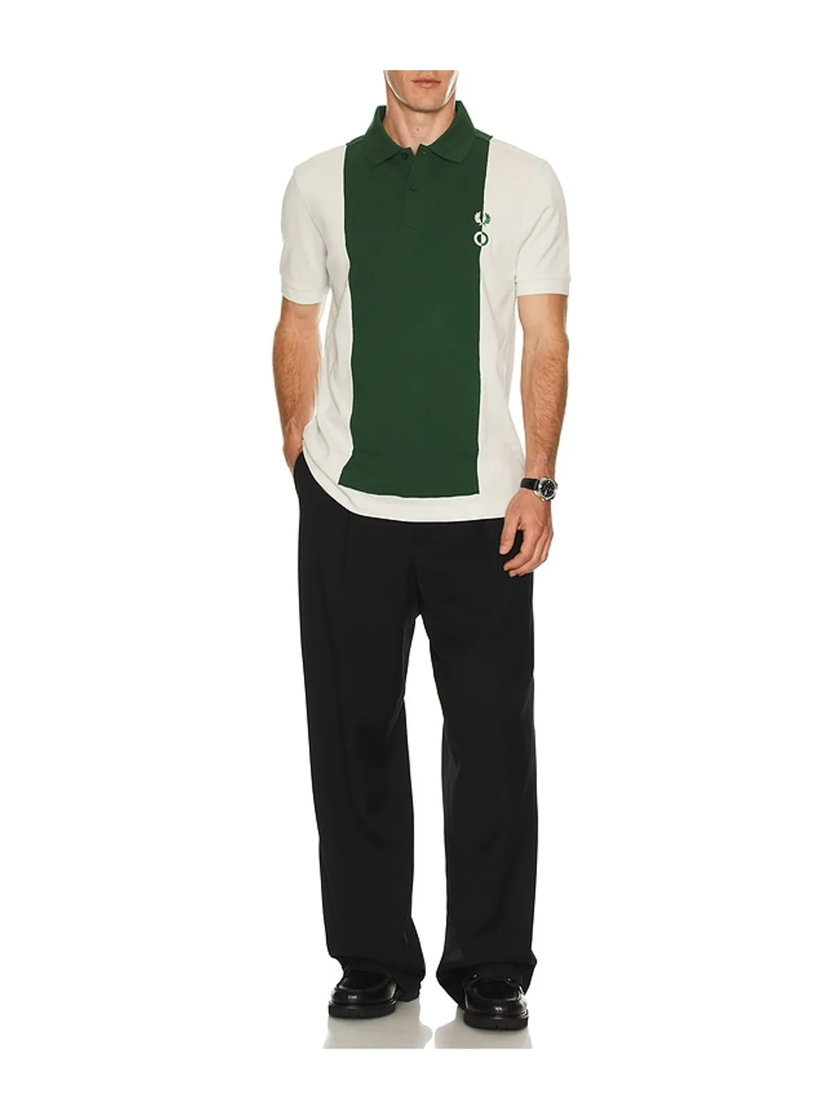 Fred Perry COLOR BLOCK シャツ - 画像3