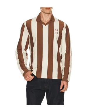 Fred Perry HEAVY WEIGHT 長袖ポロ - サムネイル1