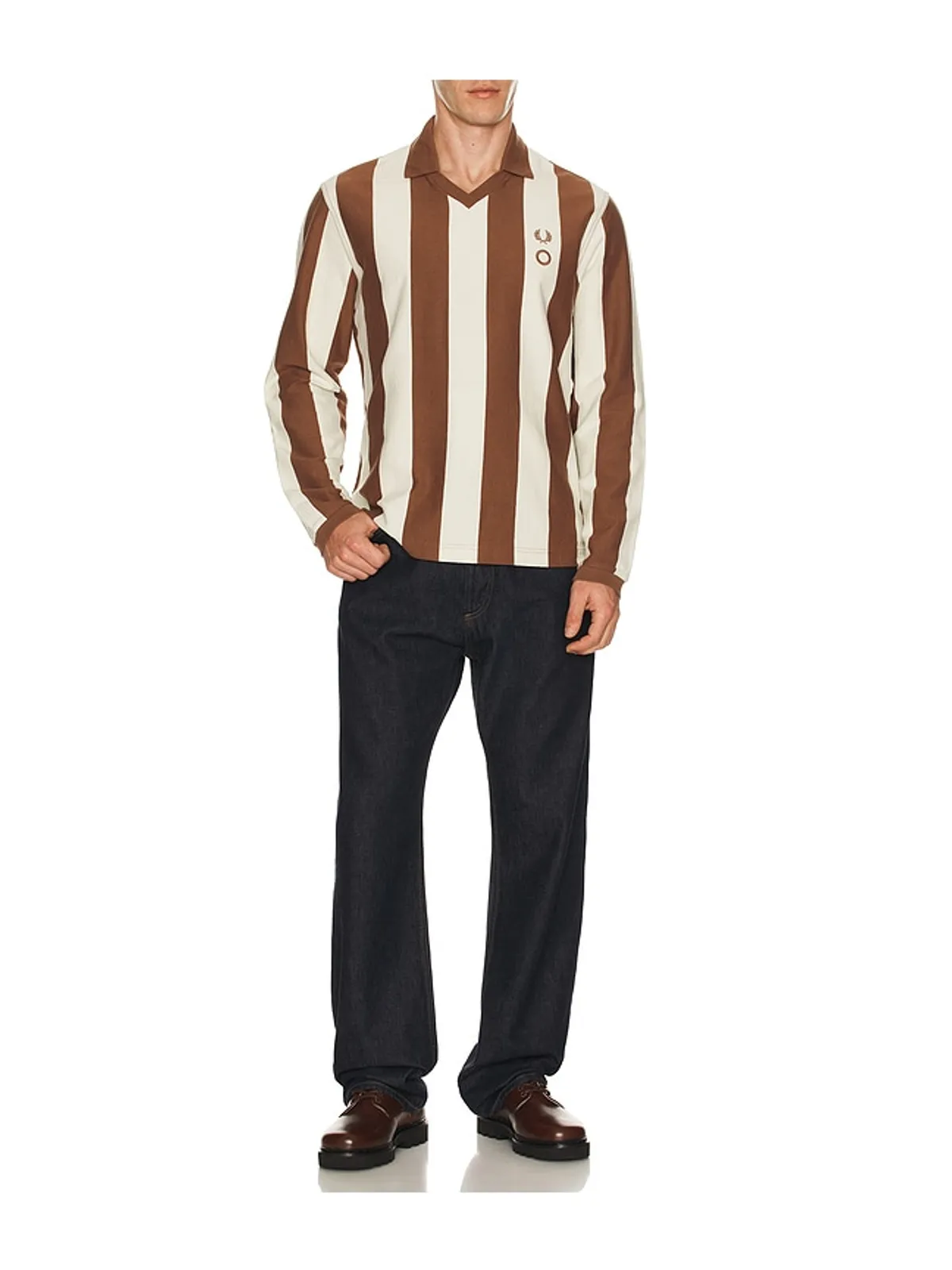 Fred Perry HEAVY WEIGHT 長袖ポロ - 画像3