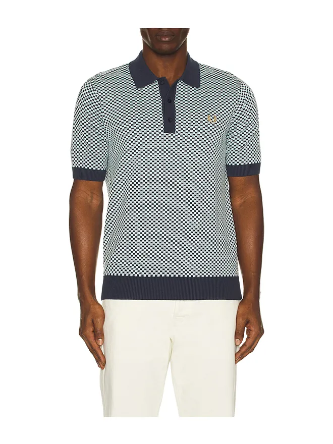 Fred Perry Fred Perry CHEQUERBOARD ニットシャツの商品画像