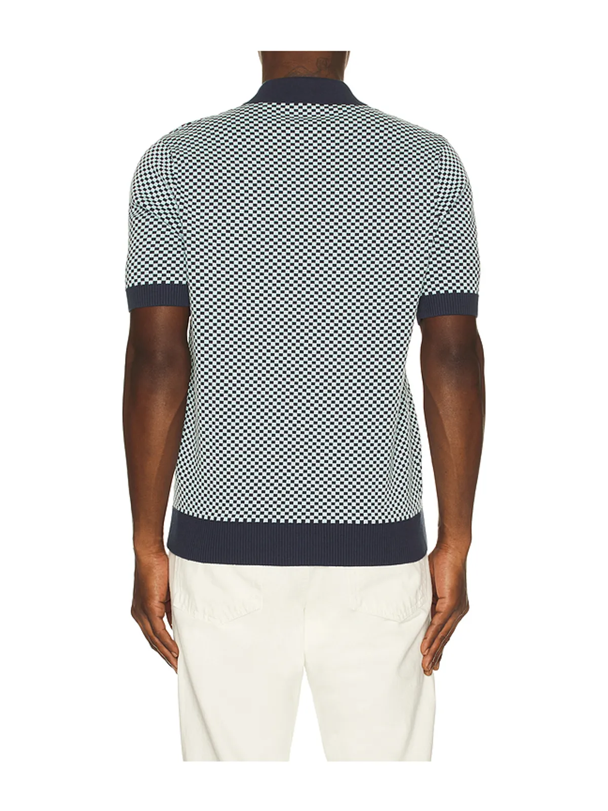 Fred Perry CHEQUERBOARD ニットシャツ - 画像2