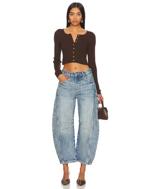 Free People WE THE FREE GOOD LUCK ミッドライズ - サムネイル4