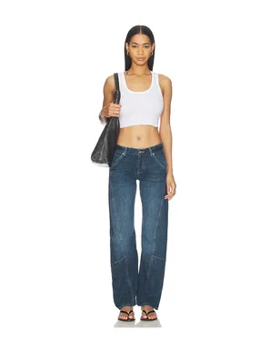 Free People x REVOLVE Highland Bowed Jean - サムネイル5