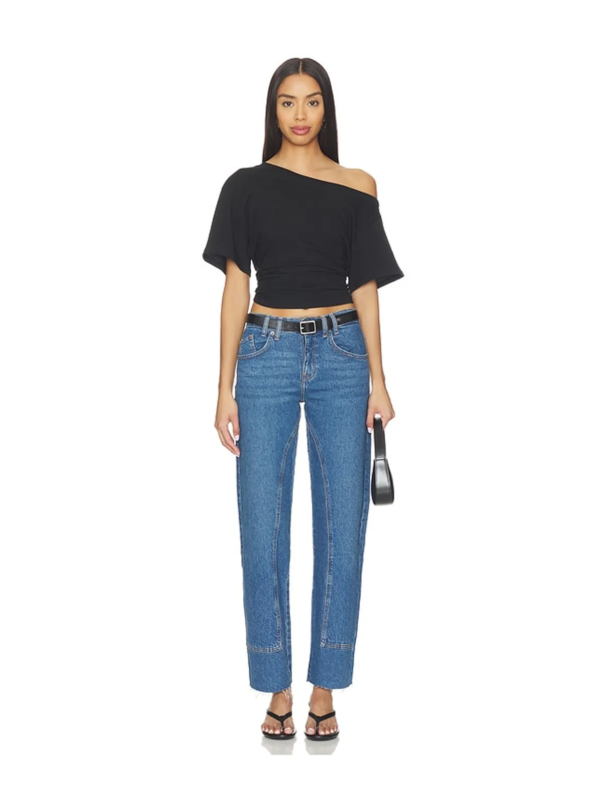 Free People RISK TAKER ミッドライズストレート - 画像5
