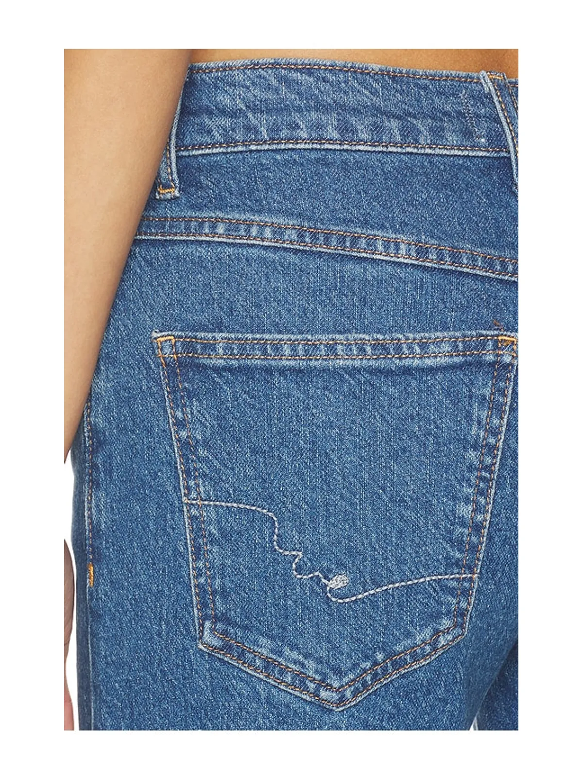 Free People RISK TAKER ミッドライズストレート - 画像6