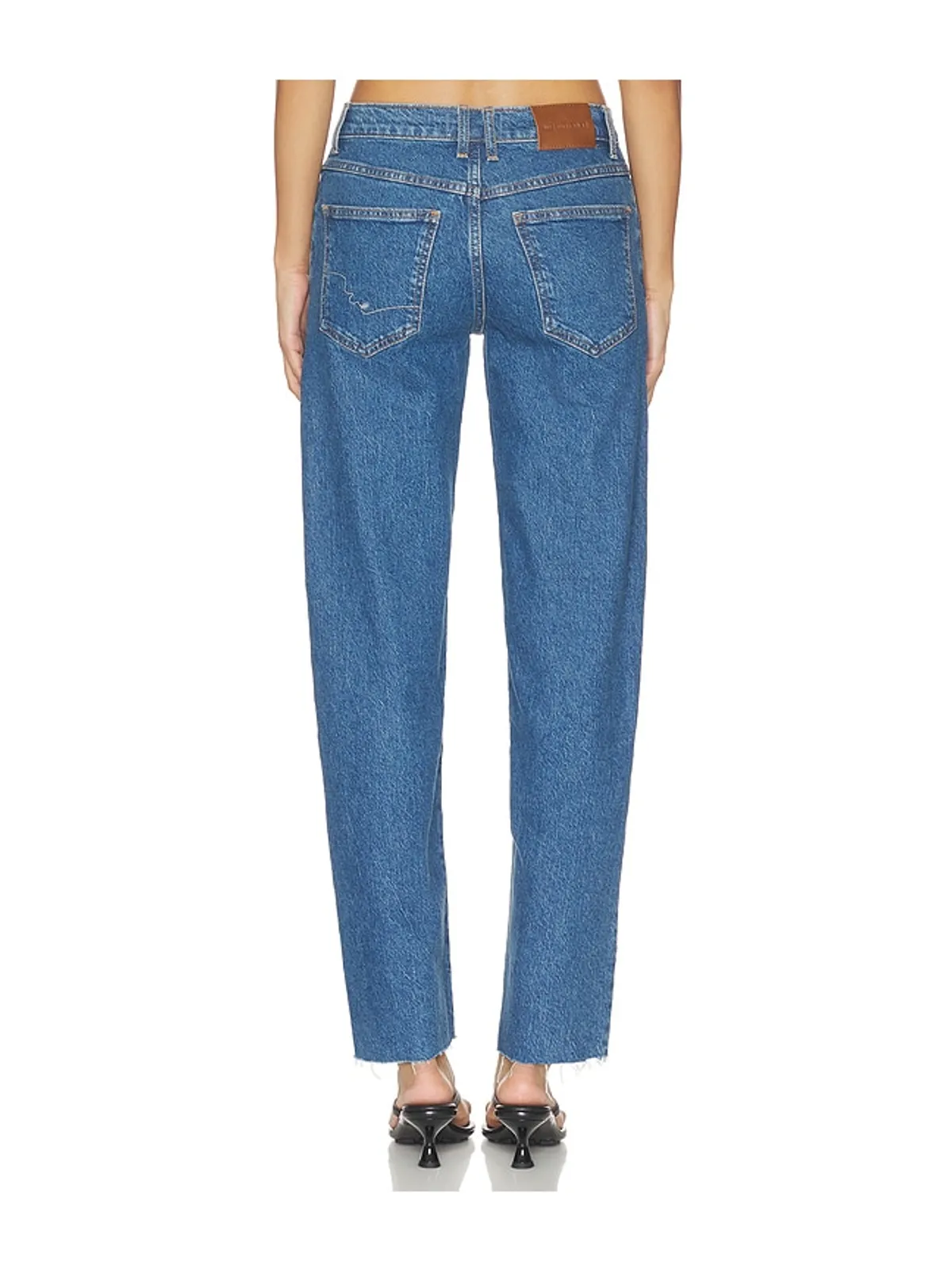 Free People RISK TAKER ミッドライズストレート - 画像4