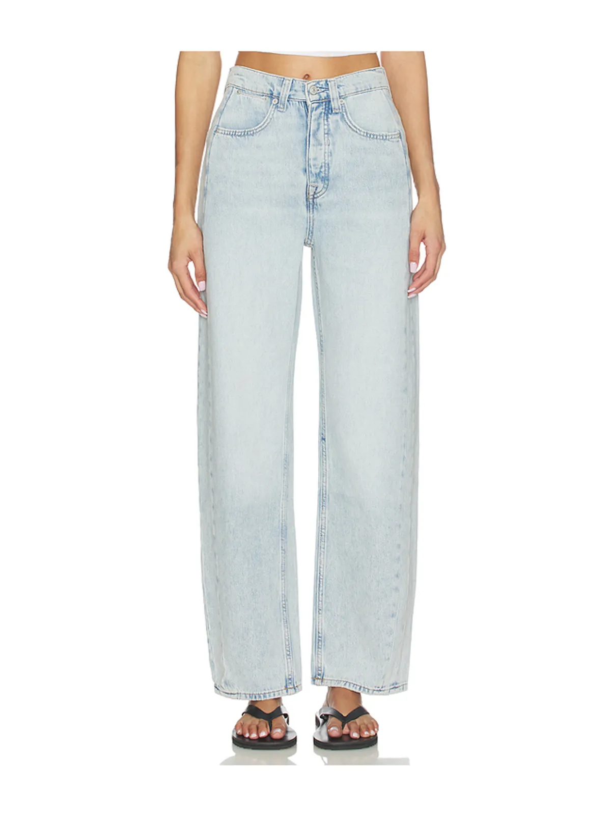 Free People WE THE FREE TRURO バギーパドルジーンズ - 画像1
