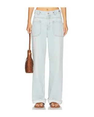 Free People PALMER カフワイドレッグ - サムネイル1