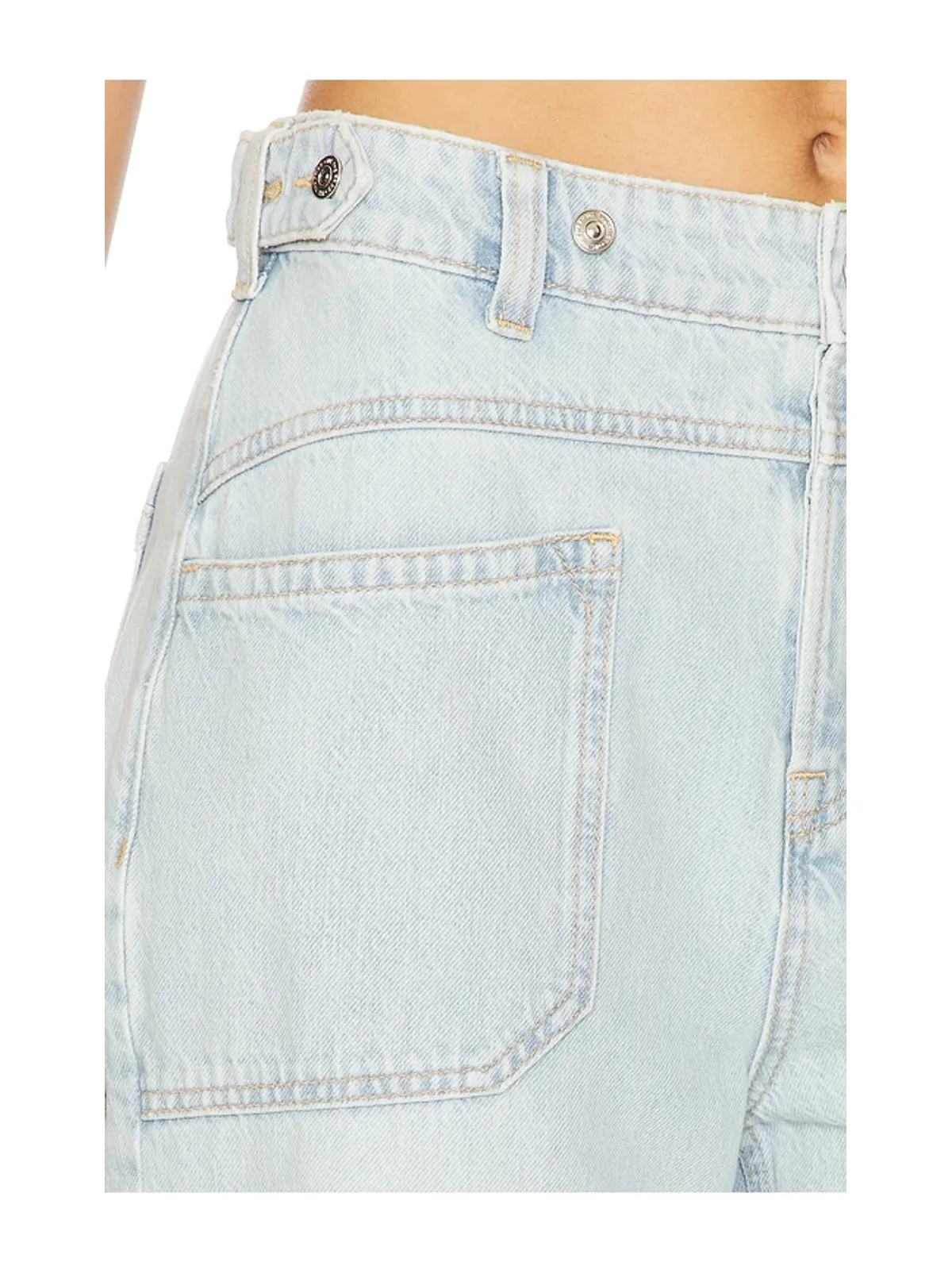 Free People PALMER カフワイドレッグ - 画像7
