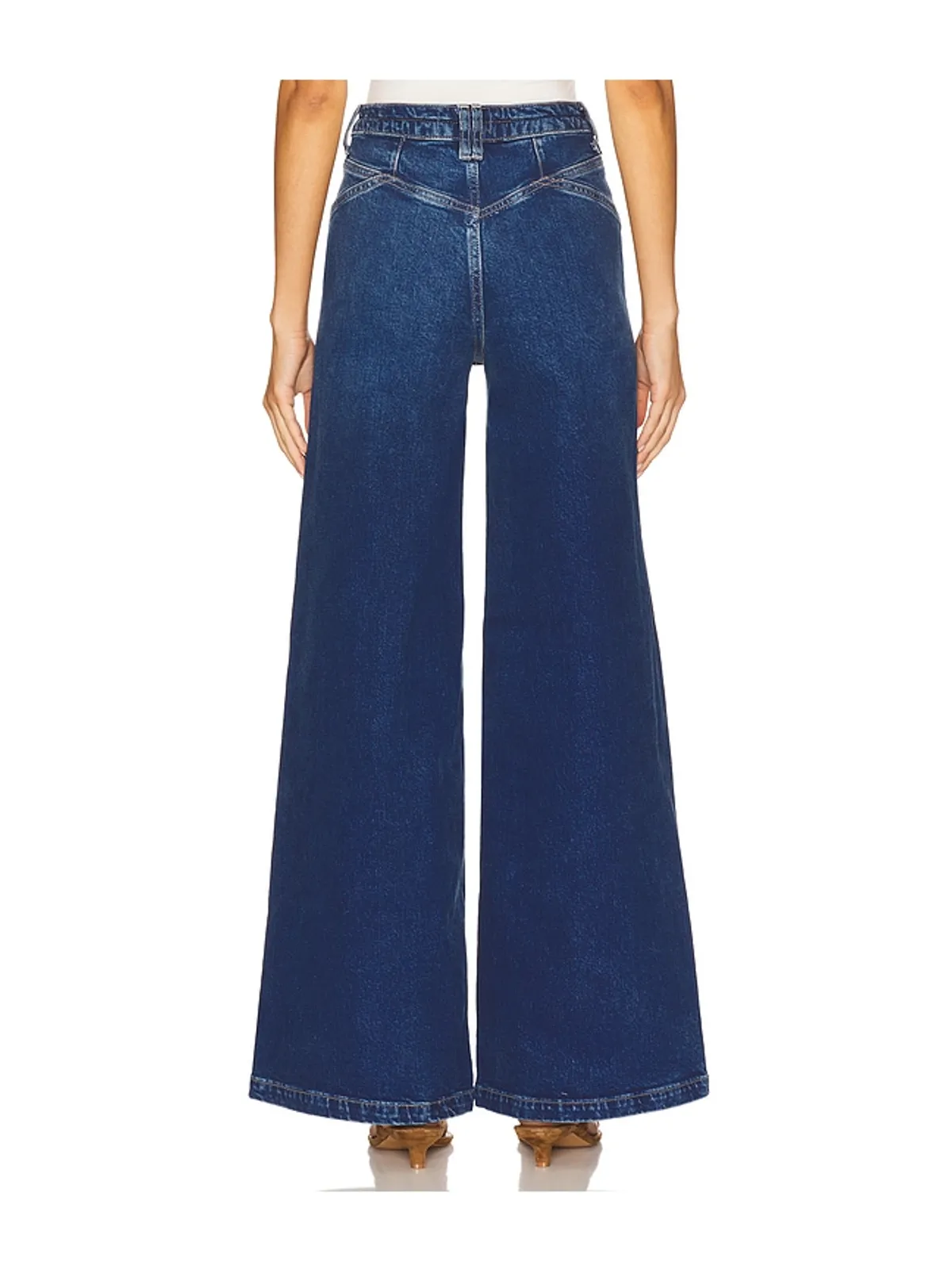Free People KELLEE PALAZZO ハイライズワイドレッグ - 画像4