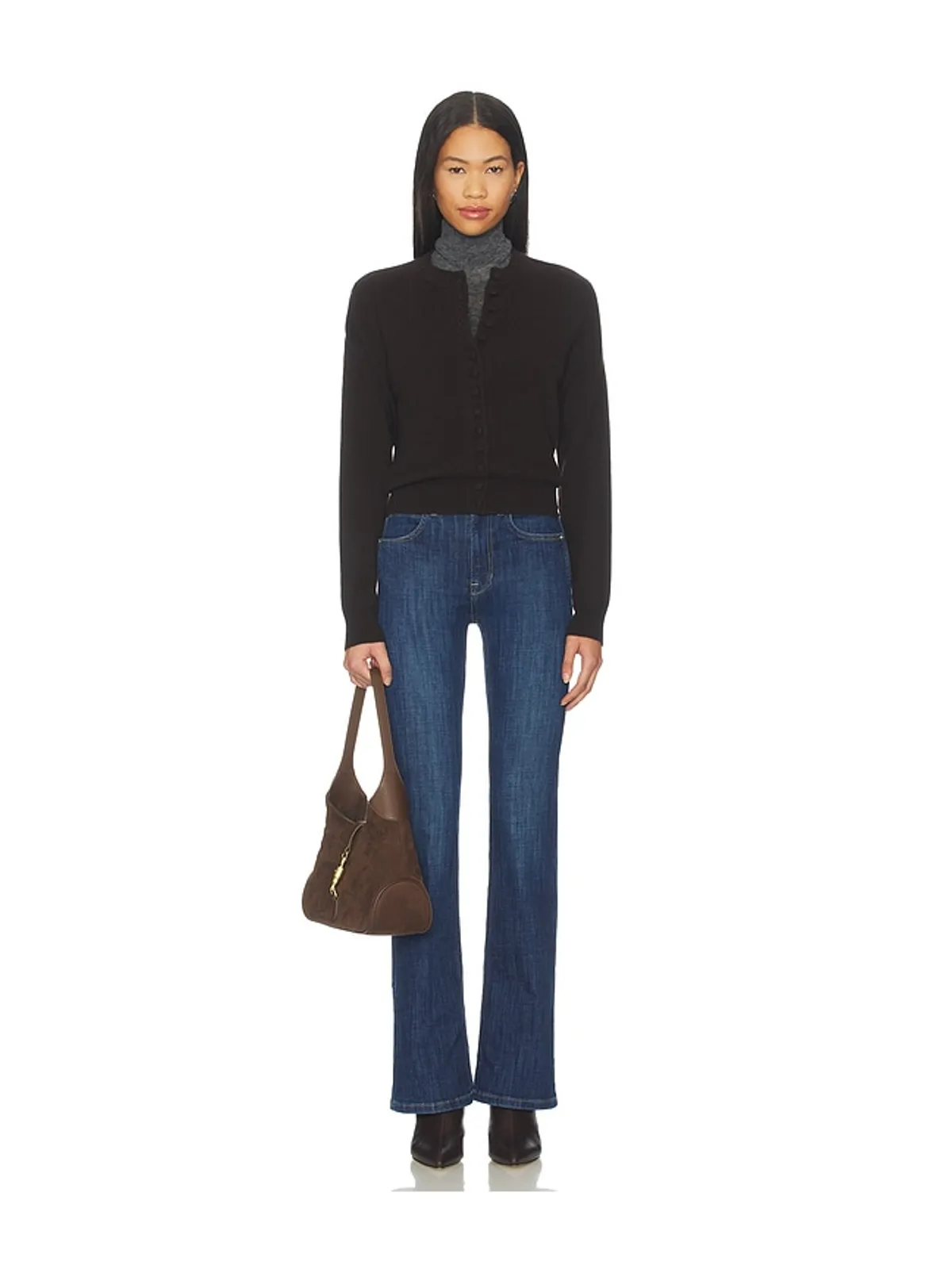 Free People DOUBLE KNOT ハイライズストレート - 画像5