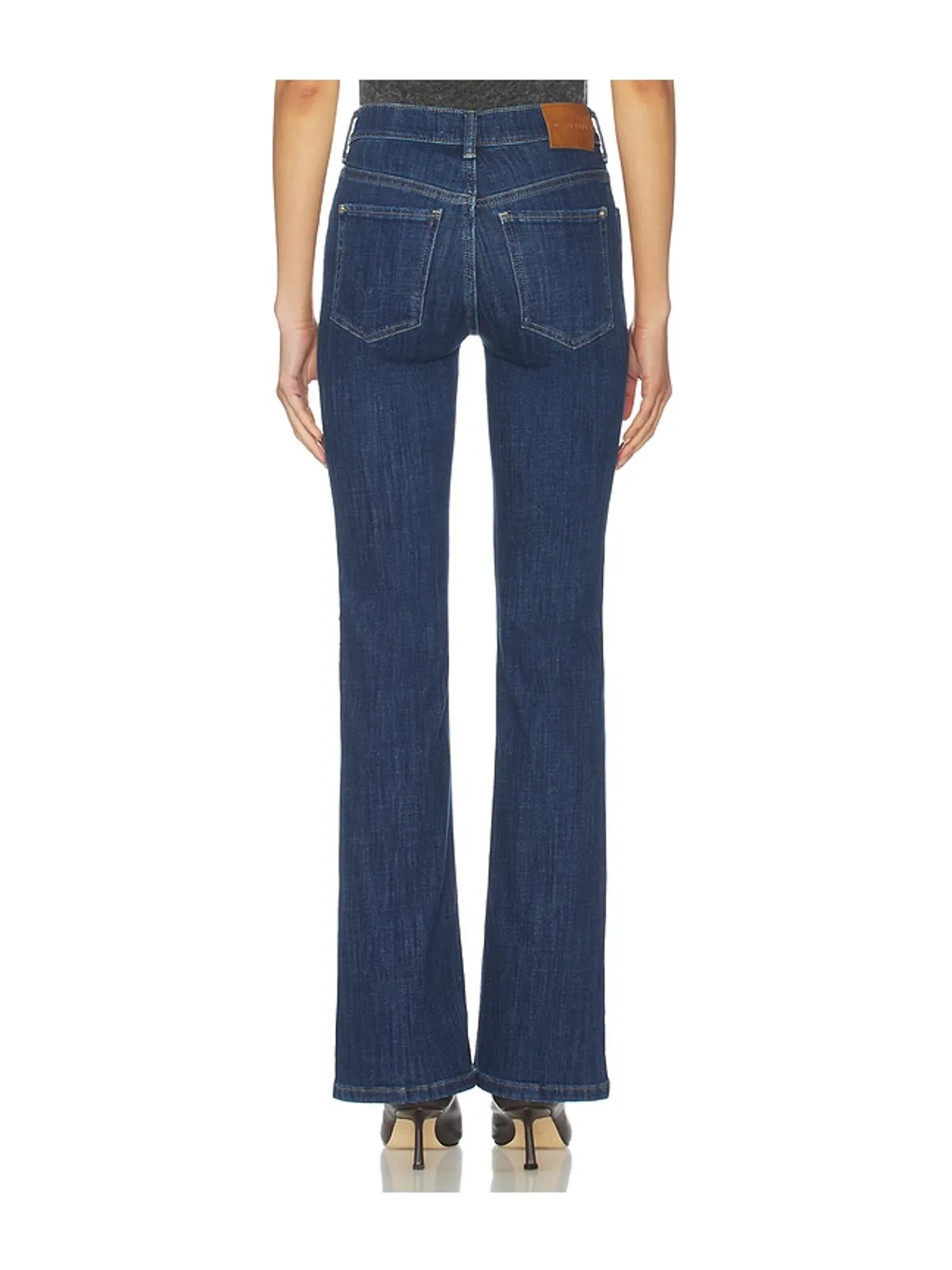 Free People DOUBLE KNOT ハイライズストレート - 画像4