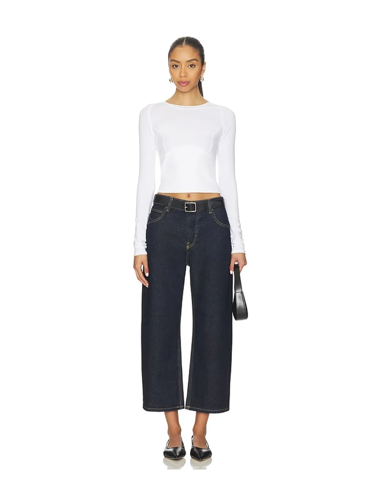 Free People DEEP TRANCE ドロップショルダーボーイフレンド - 画像5