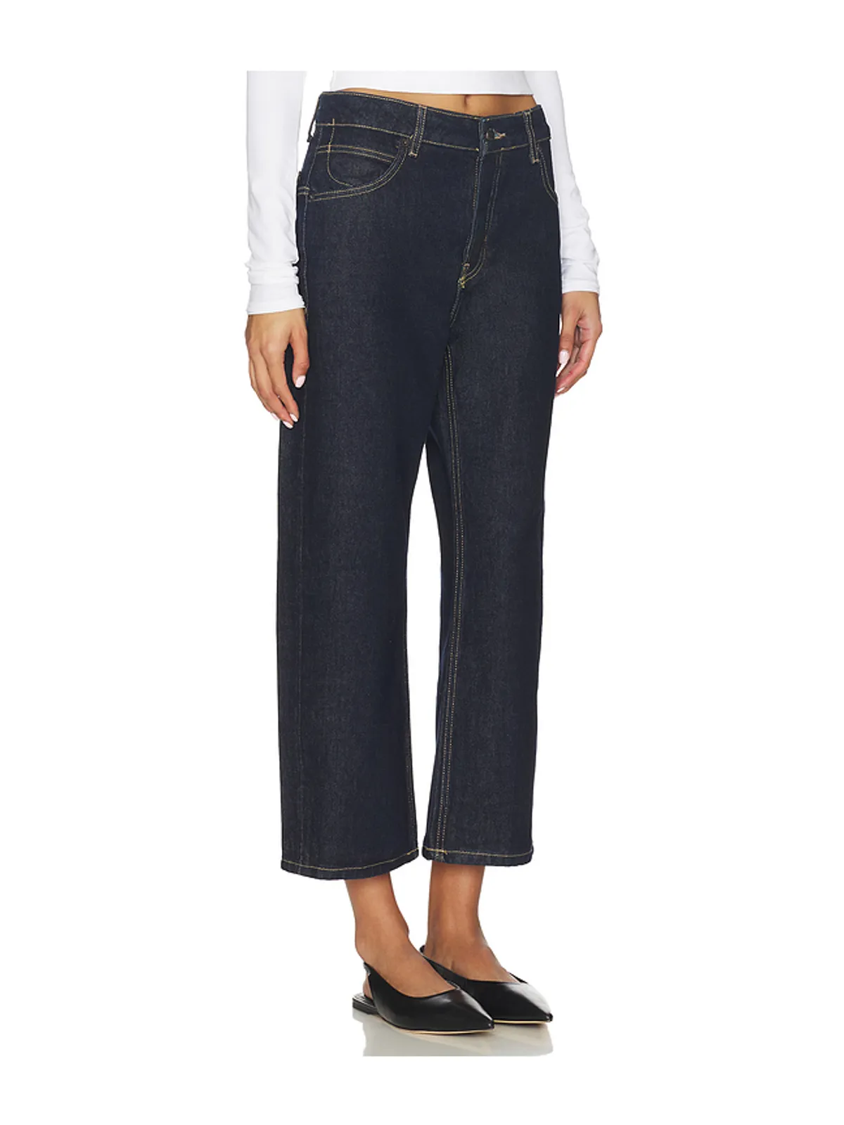 Free People DEEP TRANCE ドロップショルダーボーイフレンド - 画像2