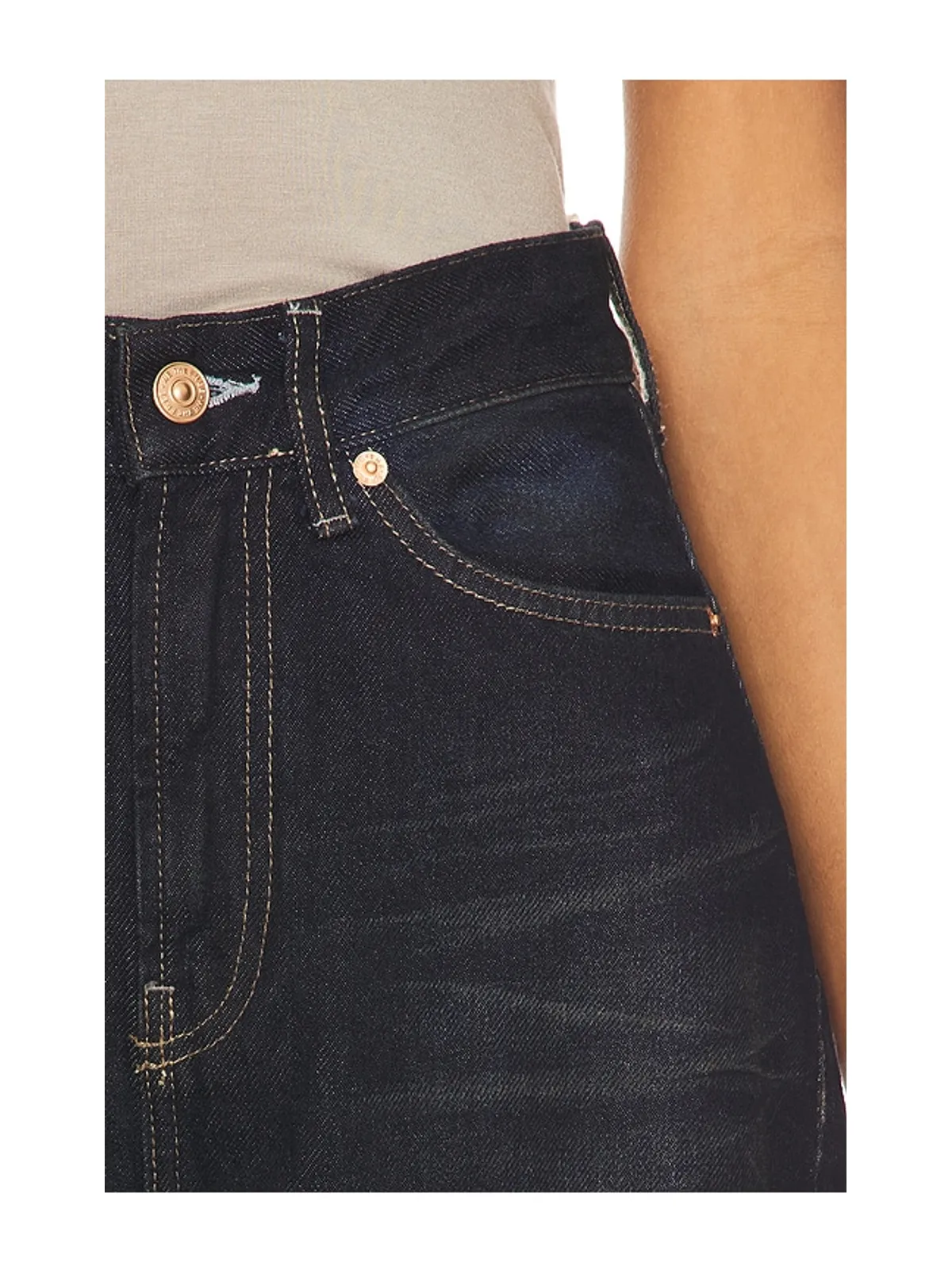 Free People BODIE カーブシルエットデニム - 画像6