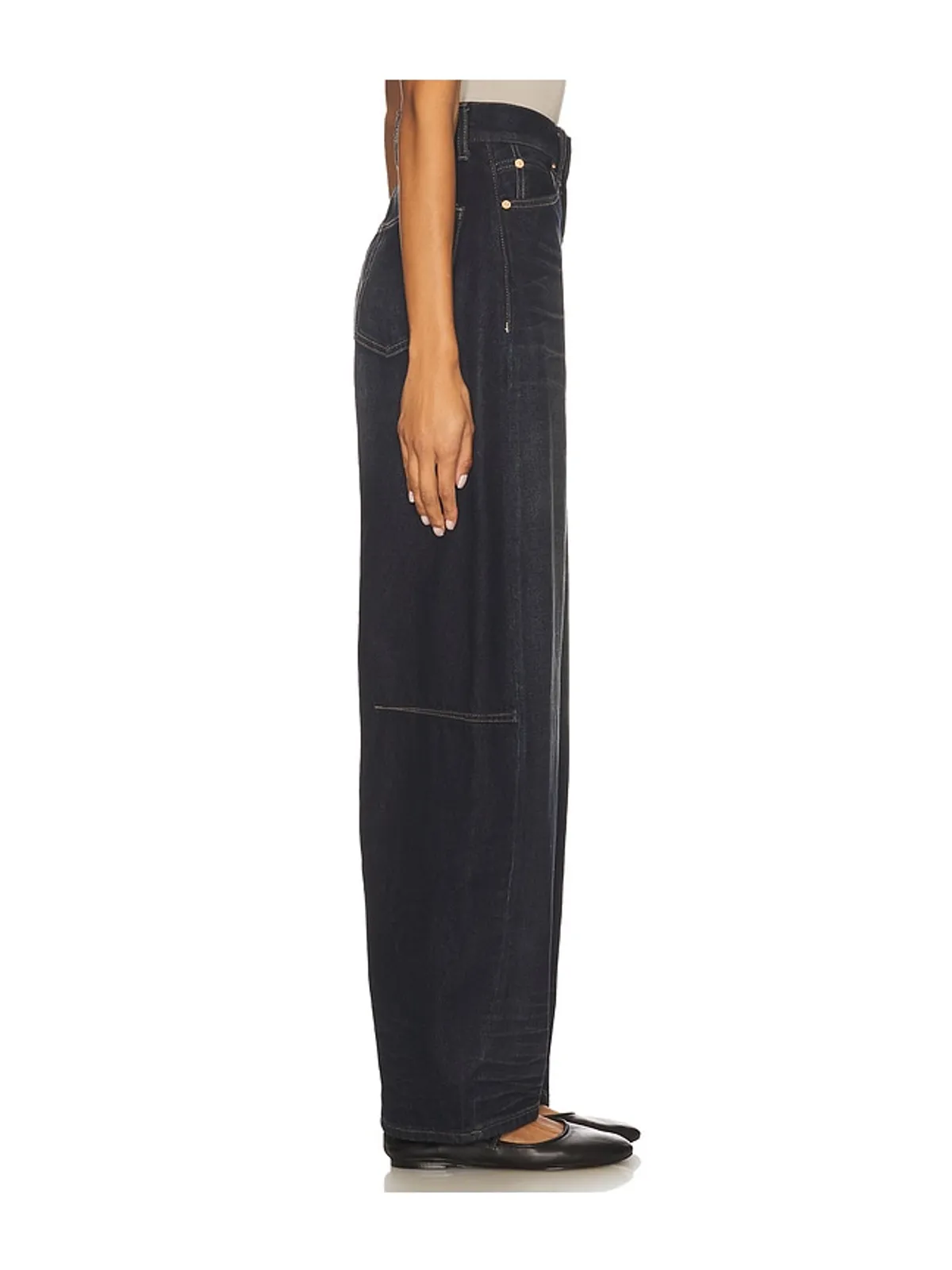 Free People BODIE カーブシルエットデニム - 画像3