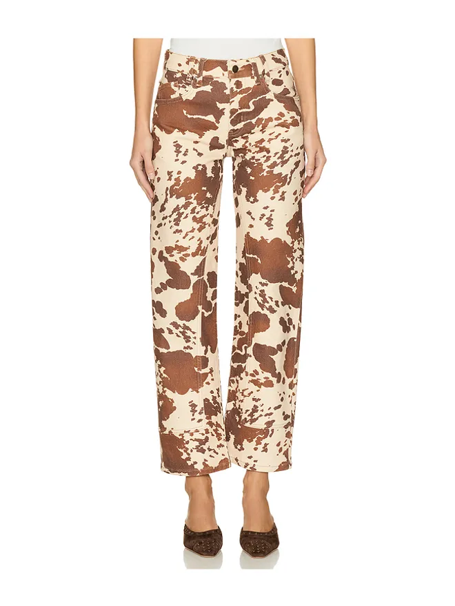 Free People Free People RISK TAKER プリントワイドレッグの商品画像