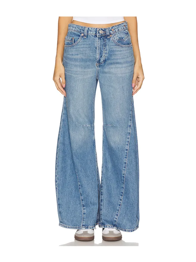 Free People Free People WE THE FREE EDEN ハイスラウチーワイドレッグの商品画像