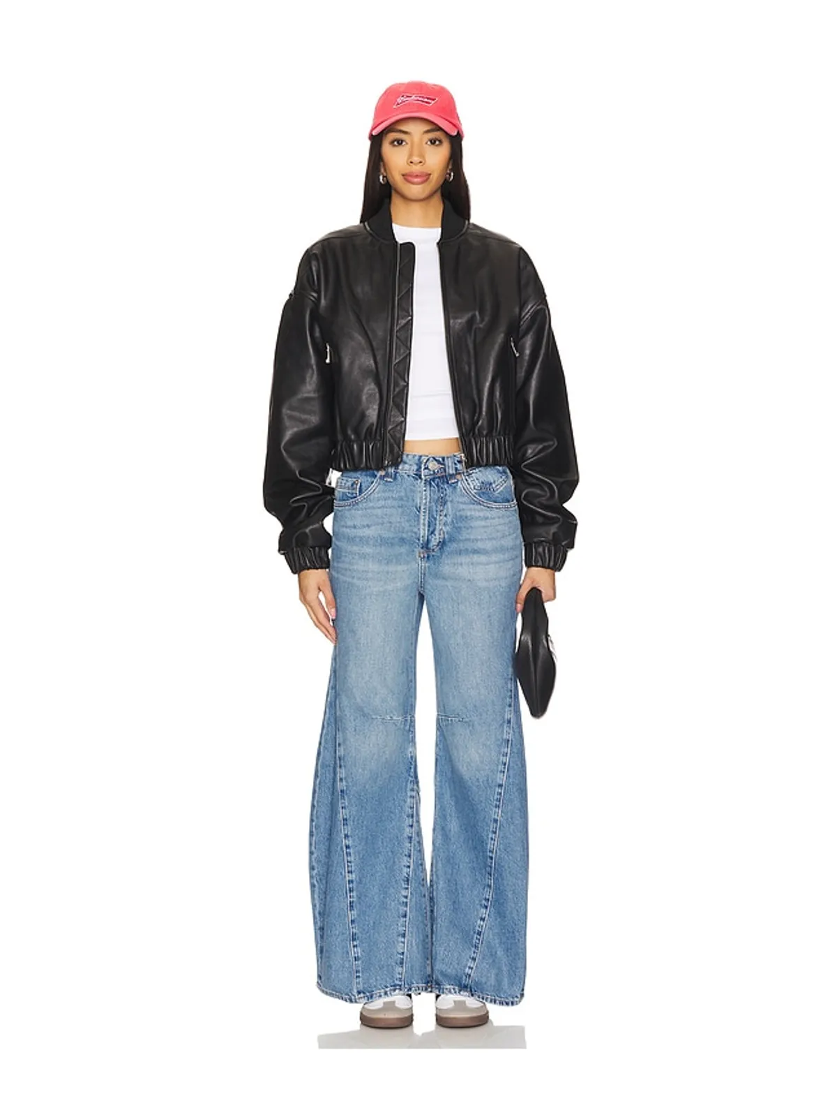 Free People WE THE FREE EDEN ハイスラウチーワイドレッグ - 画像5