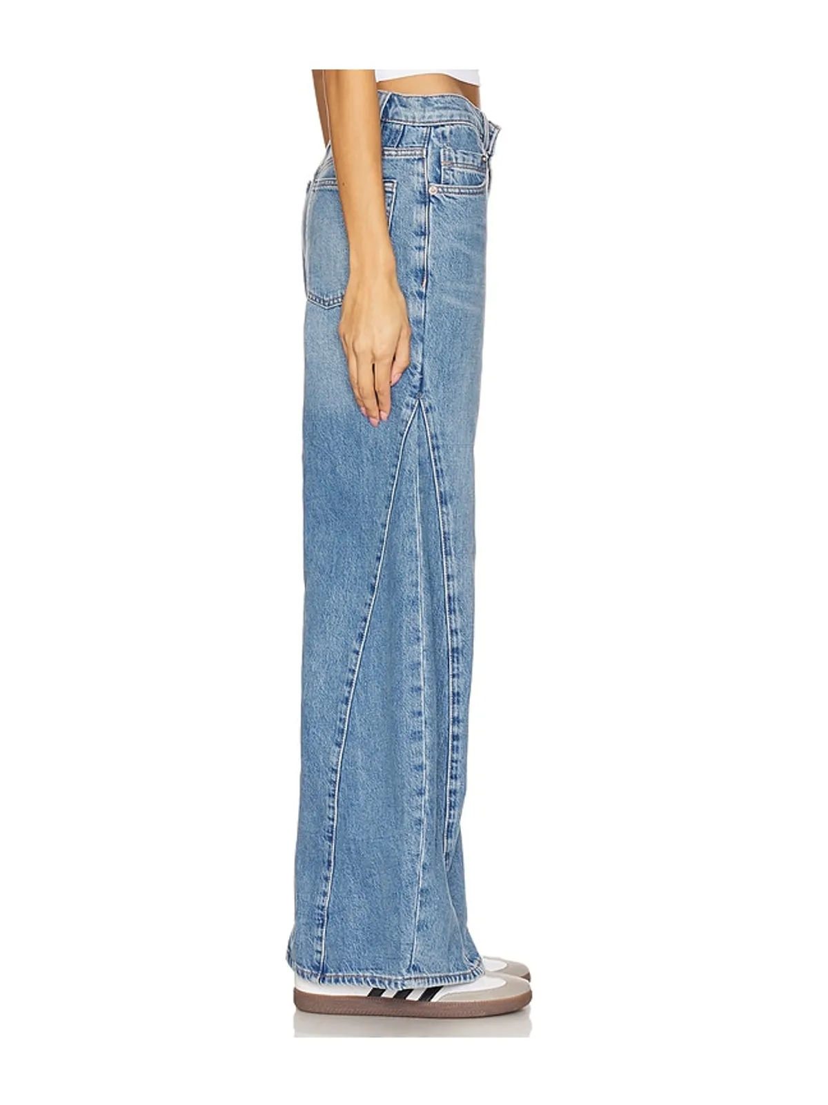 Free People WE THE FREE EDEN ハイスラウチーワイドレッグ - 画像3