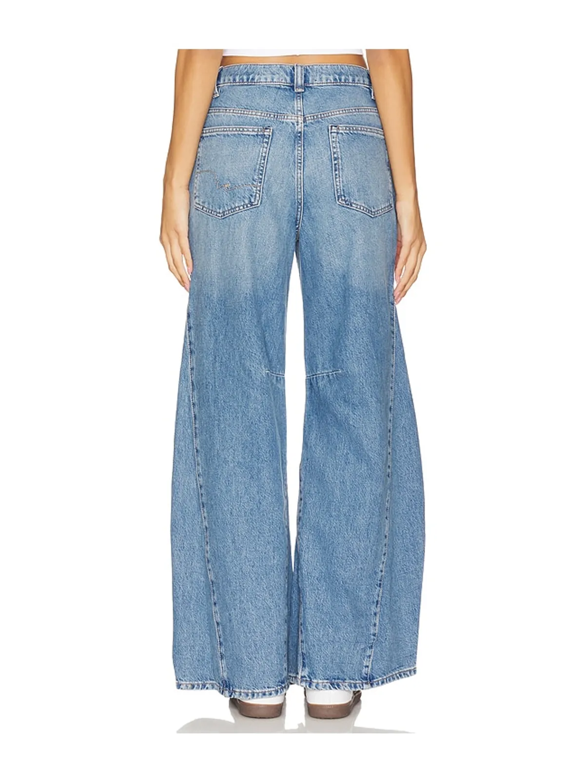 Free People WE THE FREE EDEN ハイスラウチーワイドレッグ - 画像4