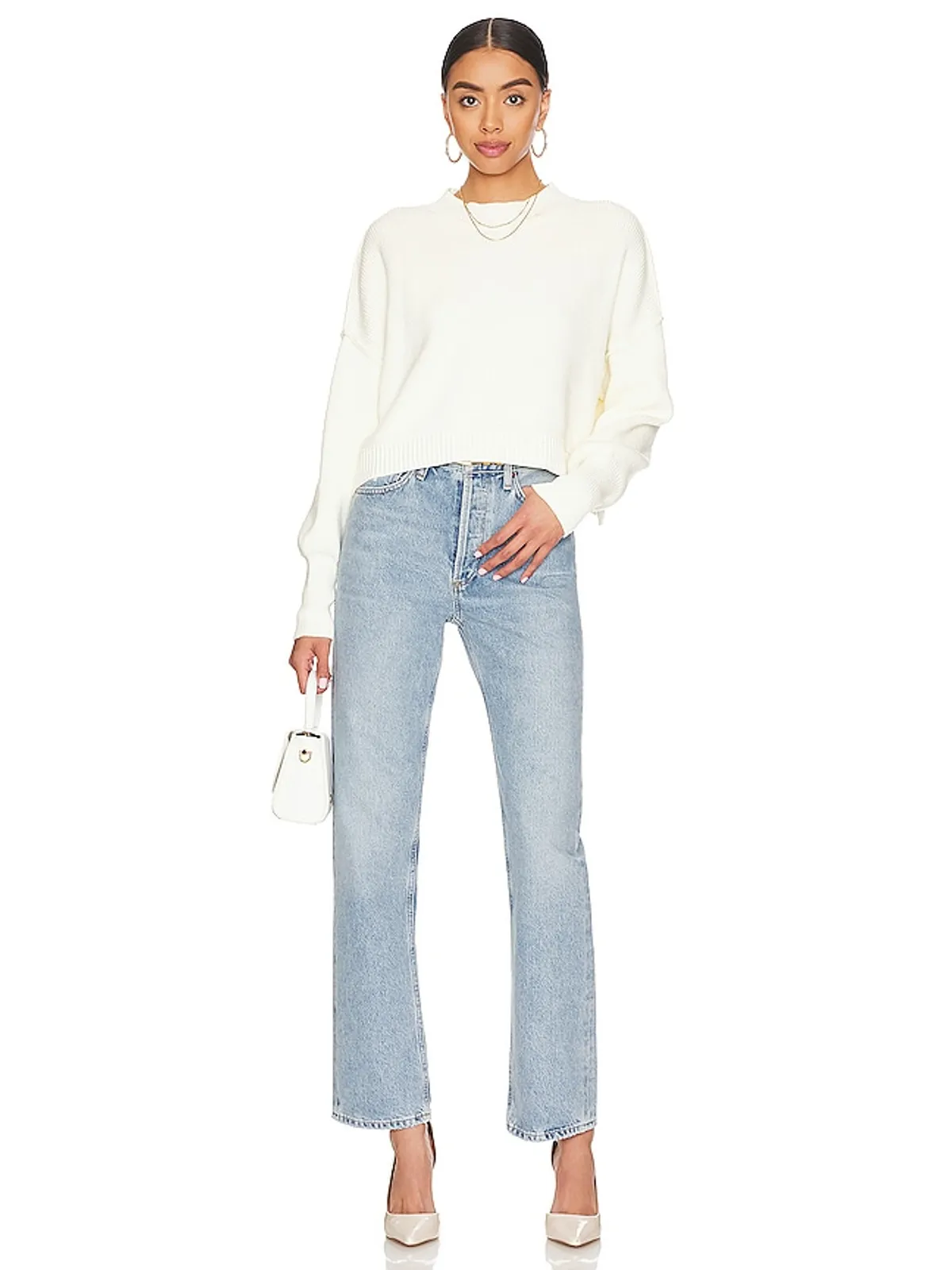 Free People FREE PEOPLE EASY STREET プルオーバーセーター - 画像4