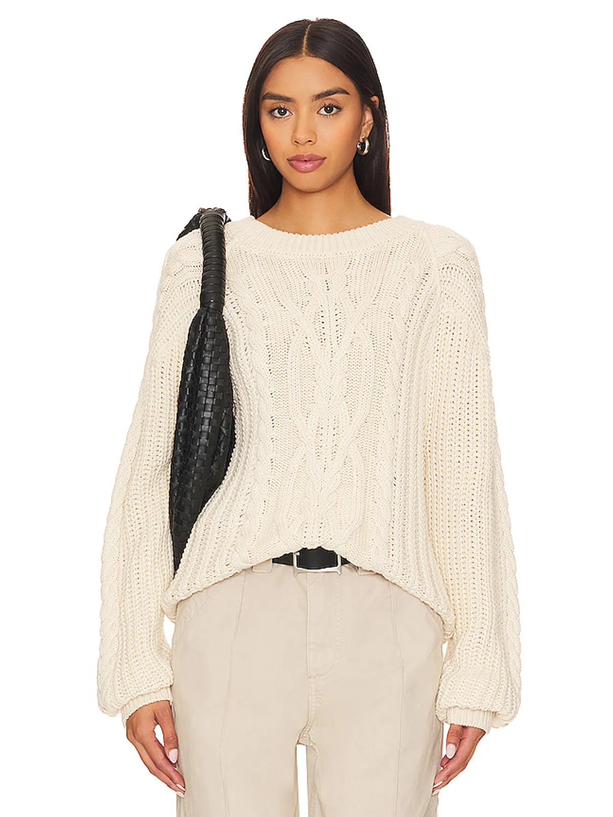 Free People FREE PEOPLE FRANKIE ケーブルセーター - 画像1