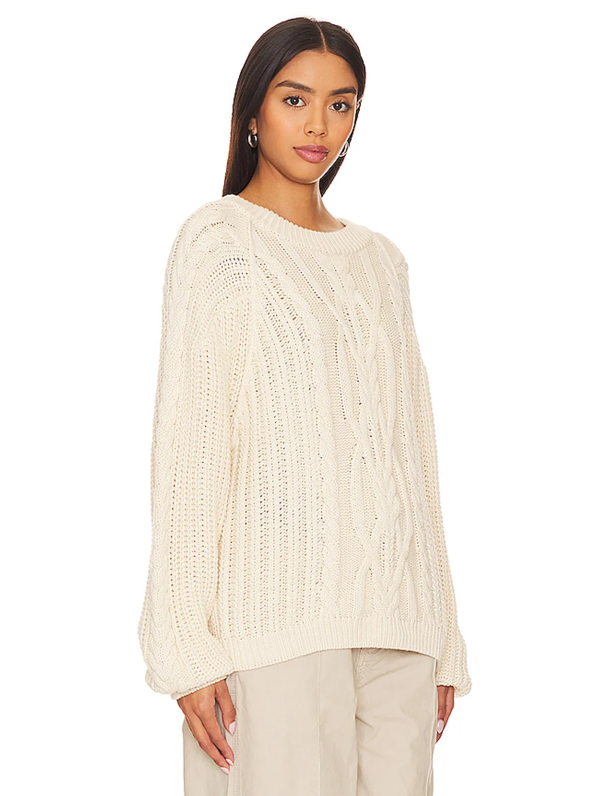 Free People FREE PEOPLE FRANKIE ケーブルセーター - 画像2