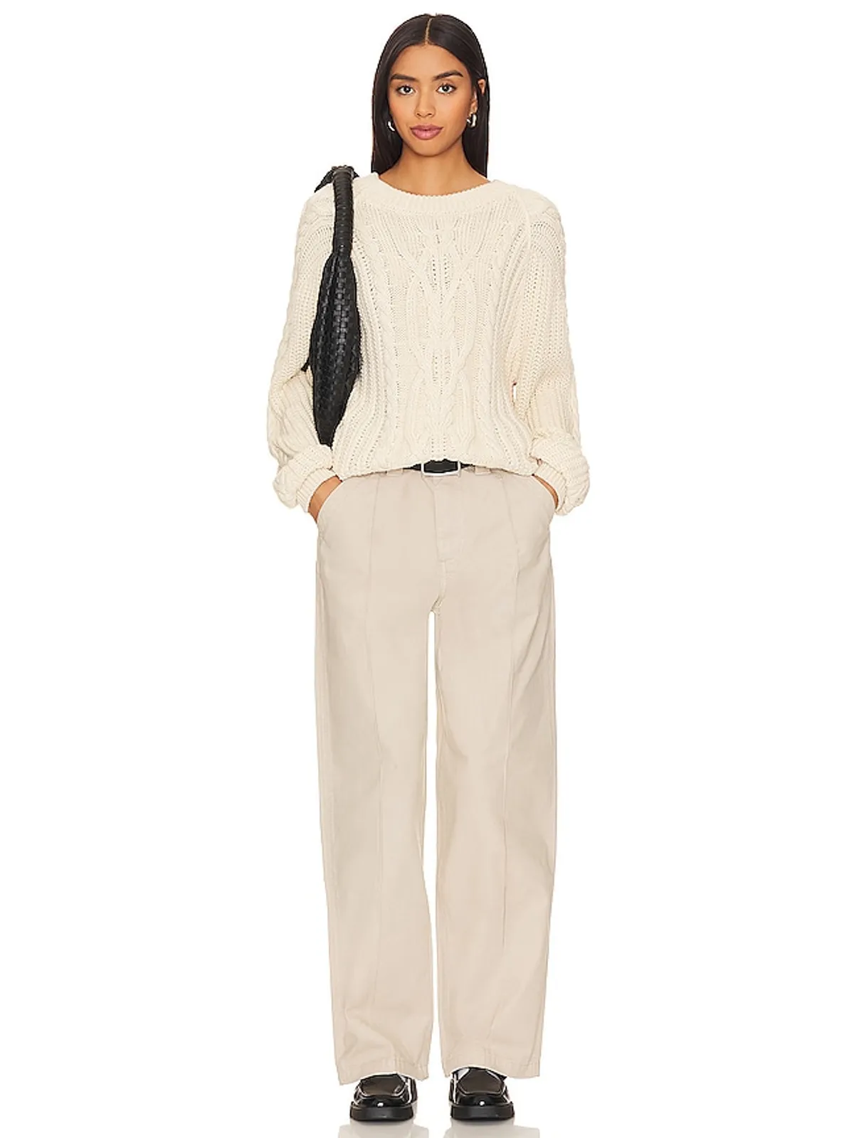 Free People FREE PEOPLE FRANKIE ケーブルセーター - 画像4