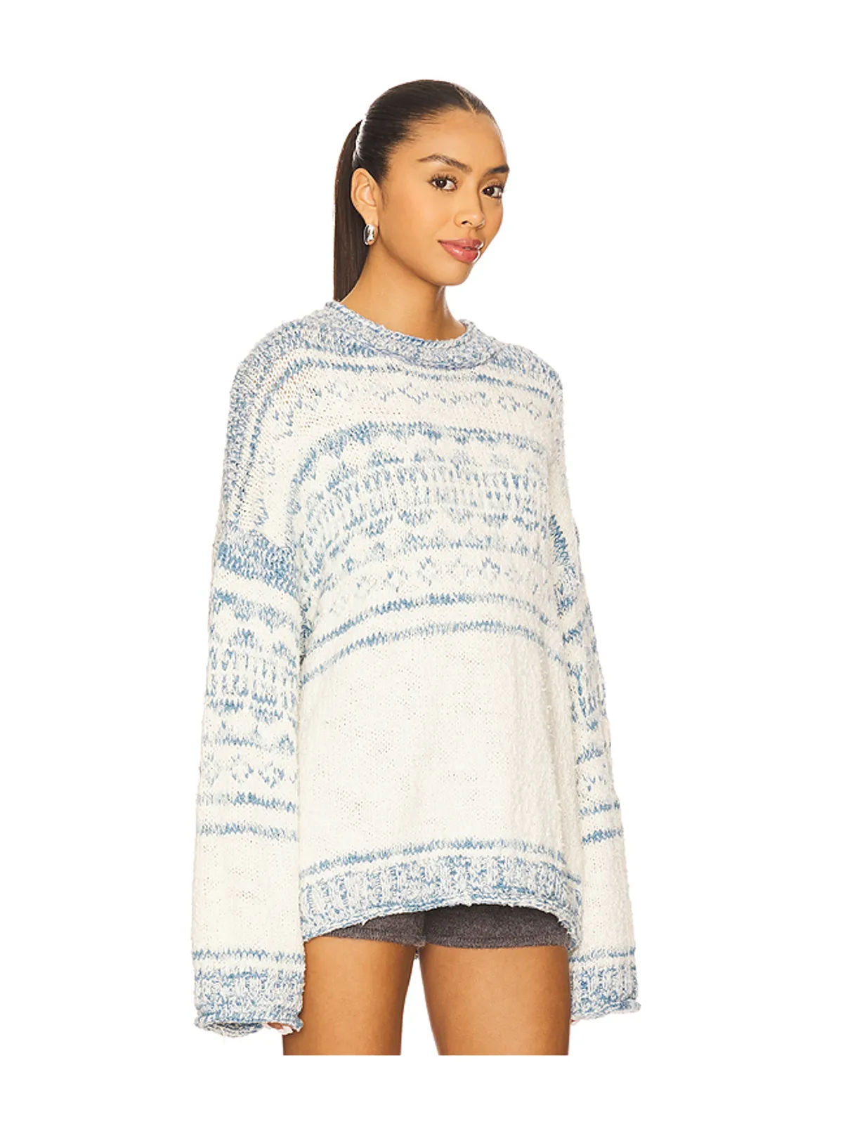 Free People DANI 柄セーター - 画像2
