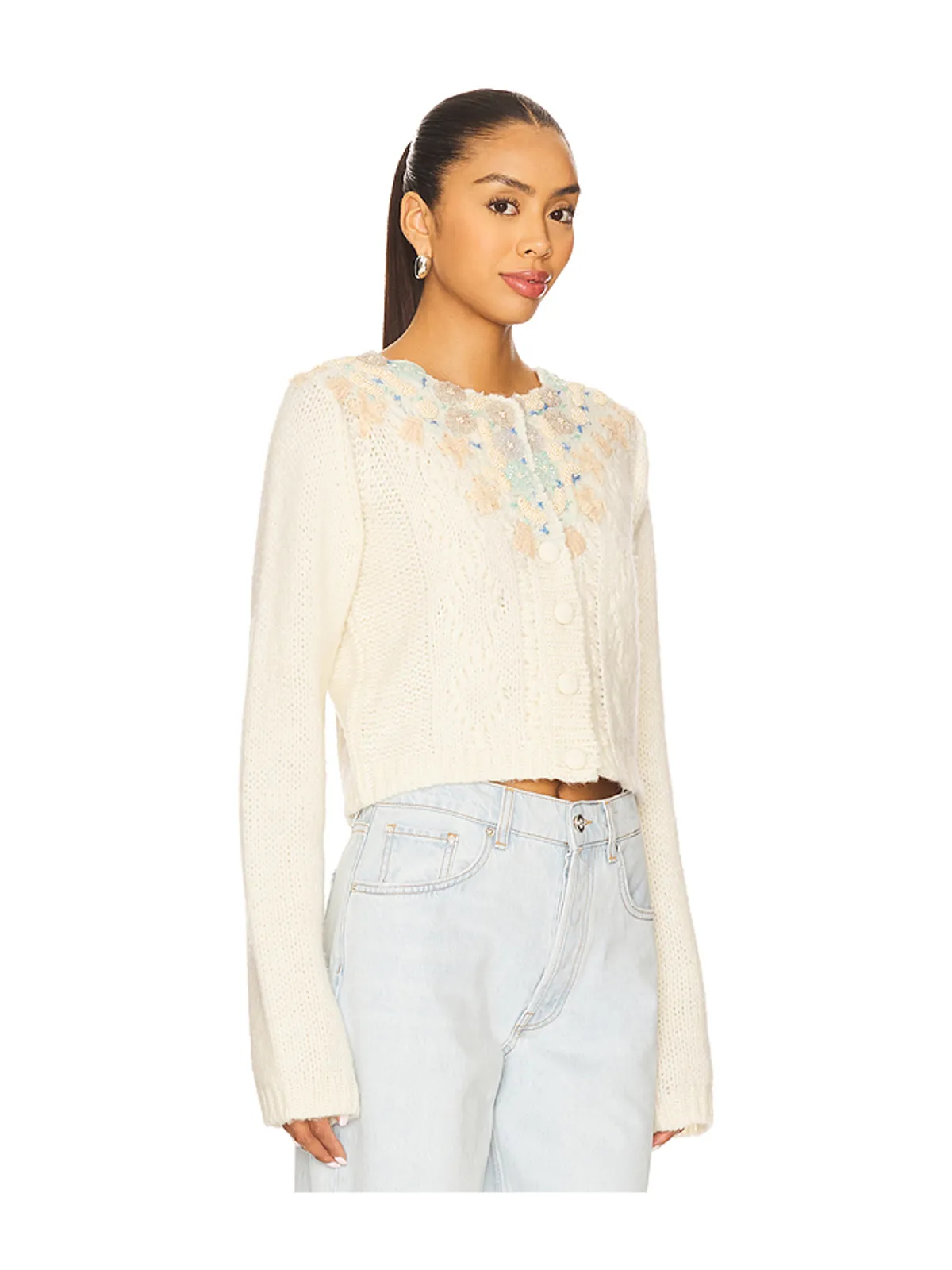 Free People PIXIE カーディガン - 画像2