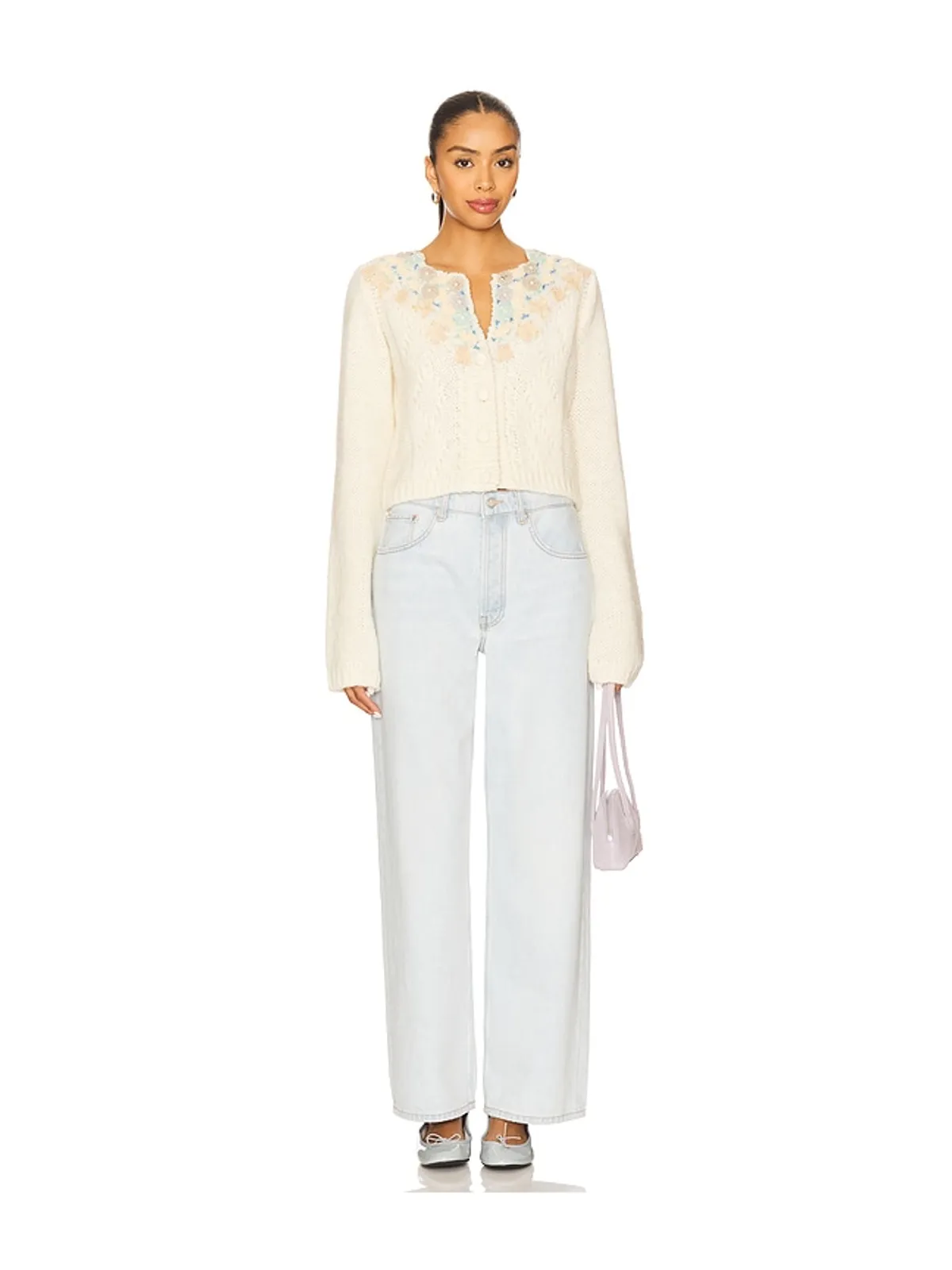 Free People PIXIE カーディガン - 画像4