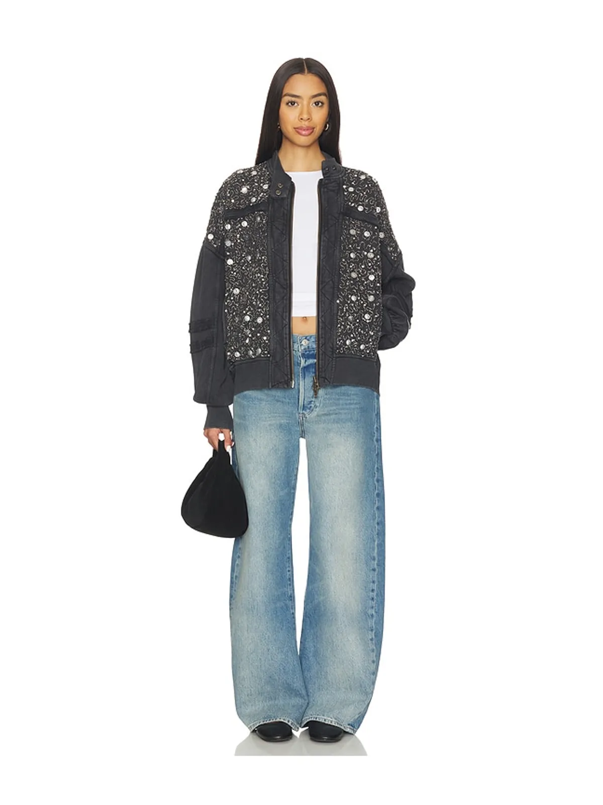 Free People SPARKLE スウェットシャツ - 画像5