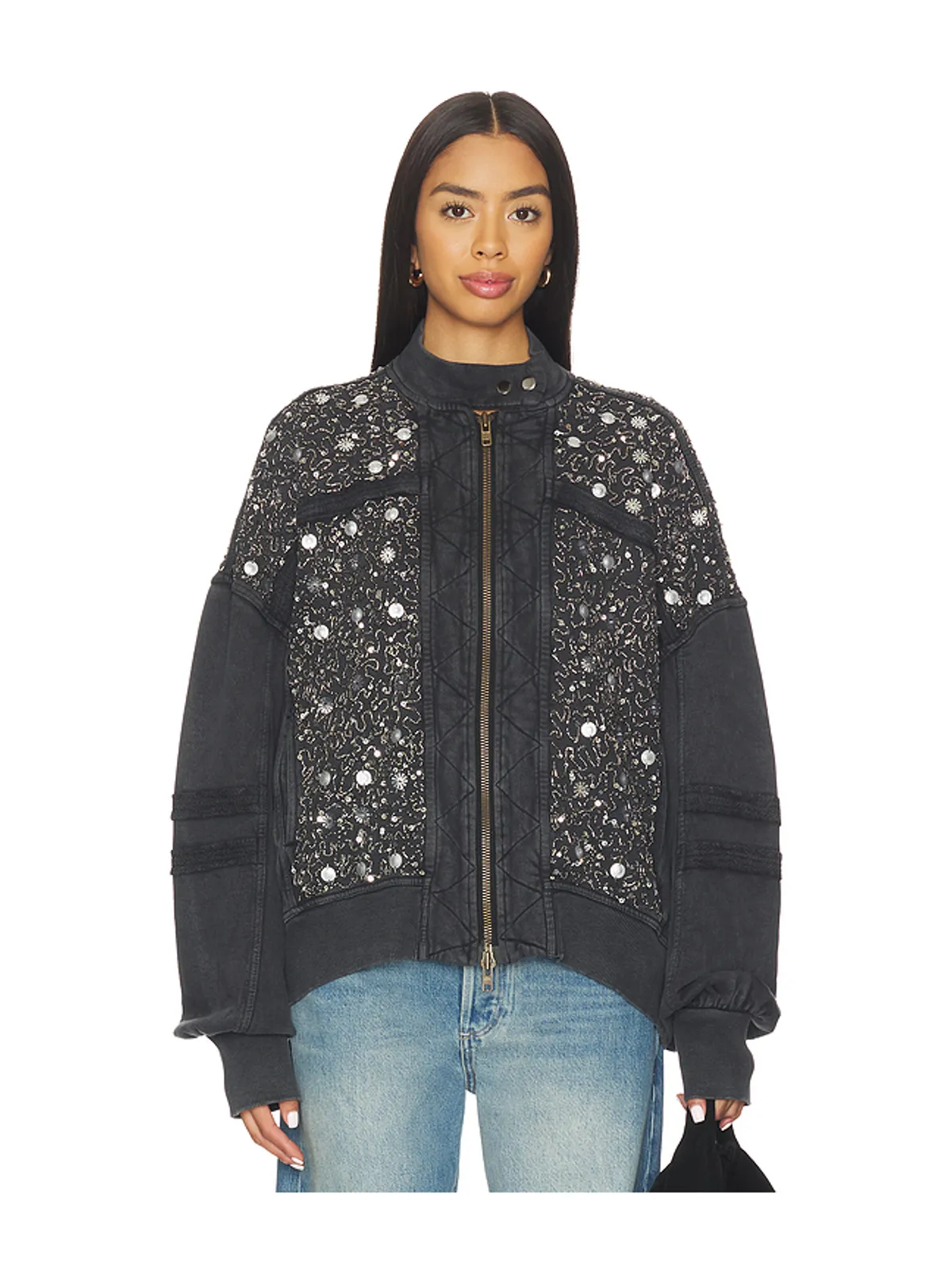 Free People SPARKLE スウェットシャツ - 画像2