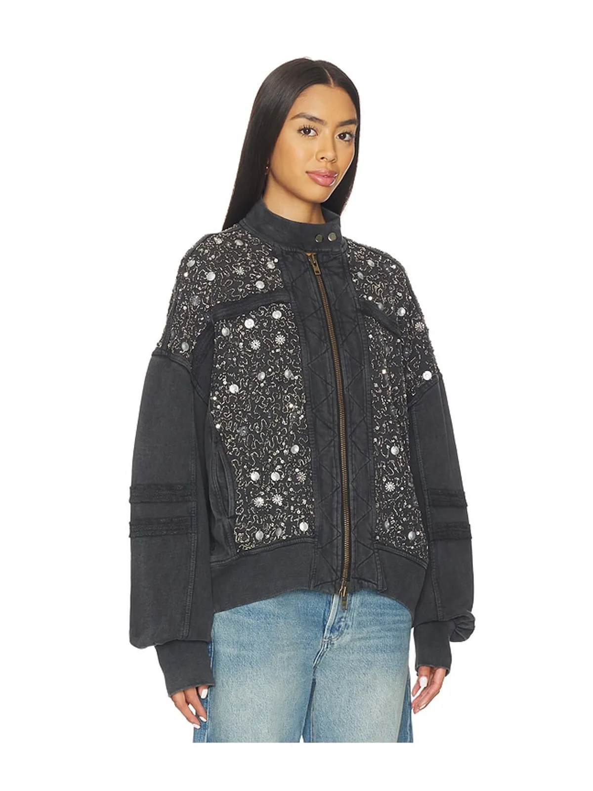 Free People SPARKLE スウェットシャツ - 画像3