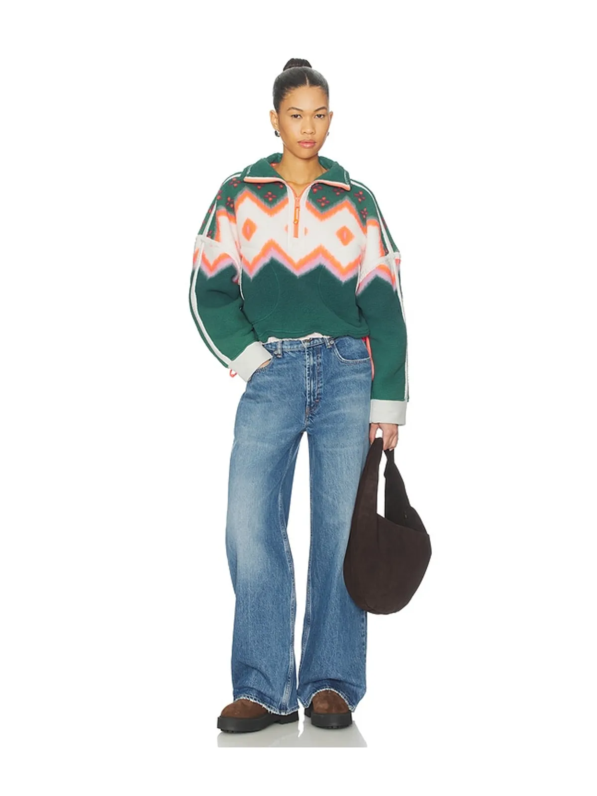 Free People PRINTED MOUNTAIN HIGH セーター - 画像4