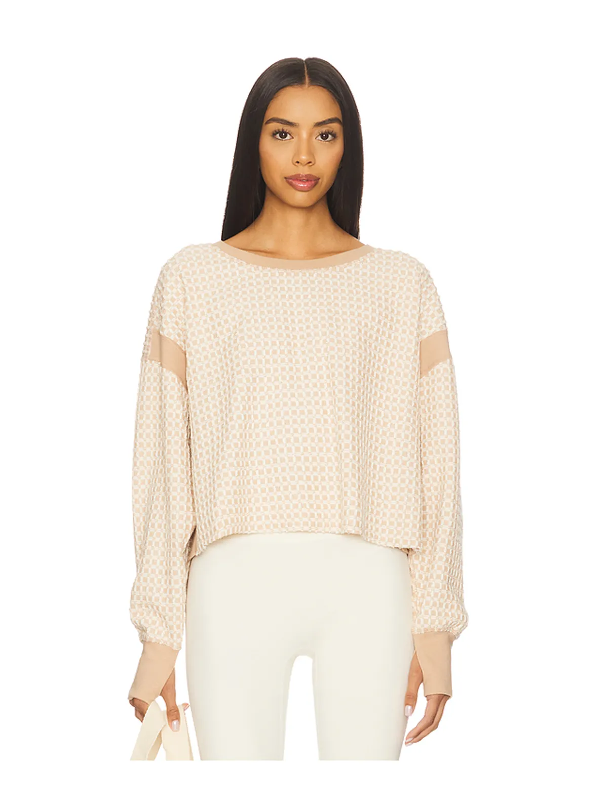 Free People MY TIME LAYER スウェットシャツ - 画像2