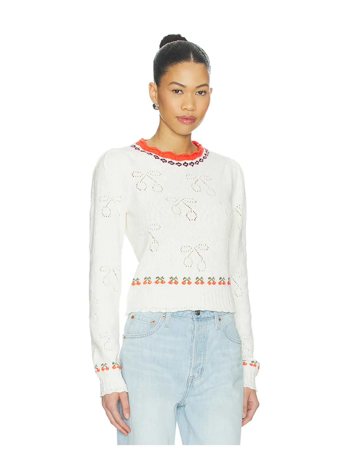 Free People FREE PEOPLE TILLY プルオーバーセーター - 画像2