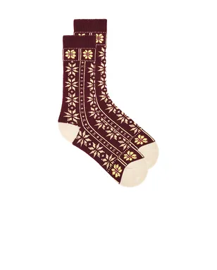 Free People NEARLY NORDIC ソックス - サムネイル1