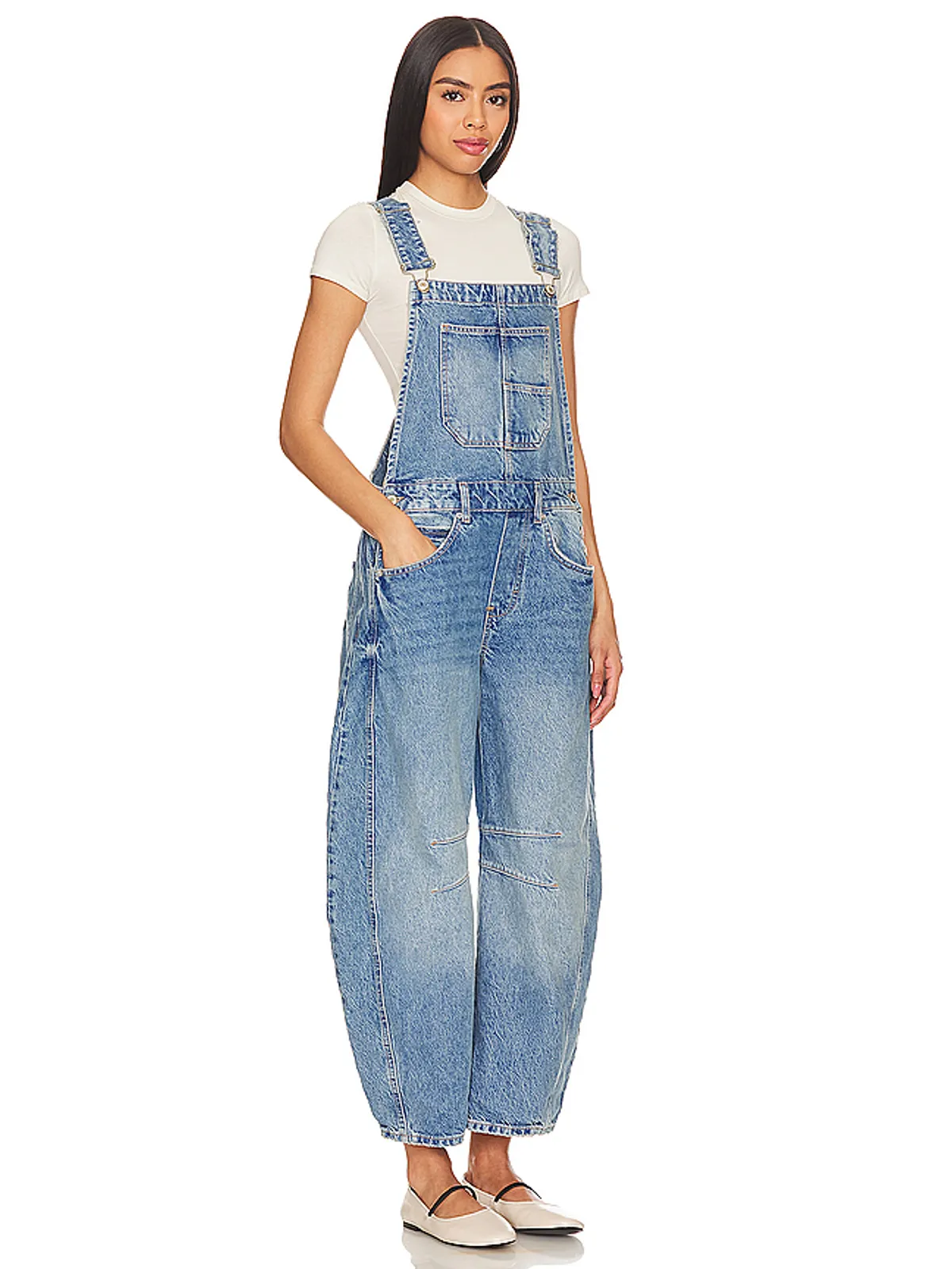 Free People FREE PEOPLE LUCKY YOU オーバーオール - 画像2