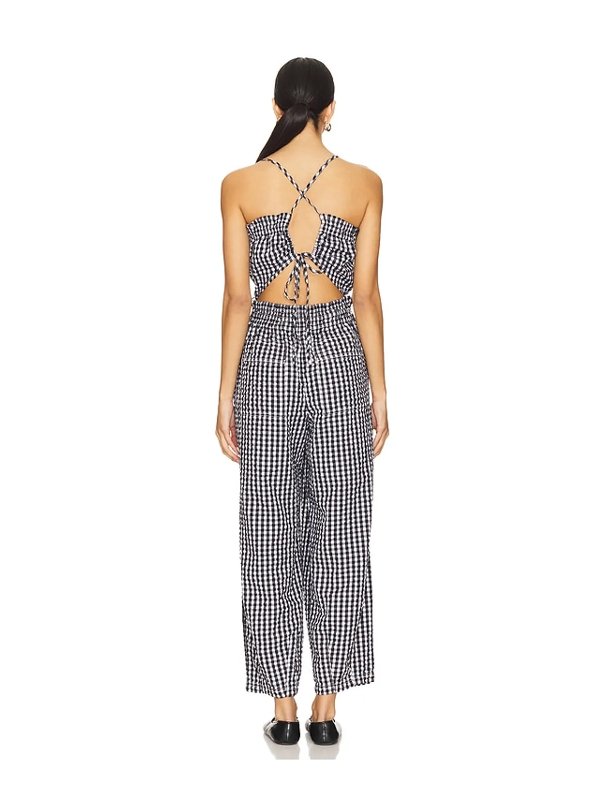 Free People FREE PEOPLE RETRO HEATWAVE ギンガムワンピース - 画像3