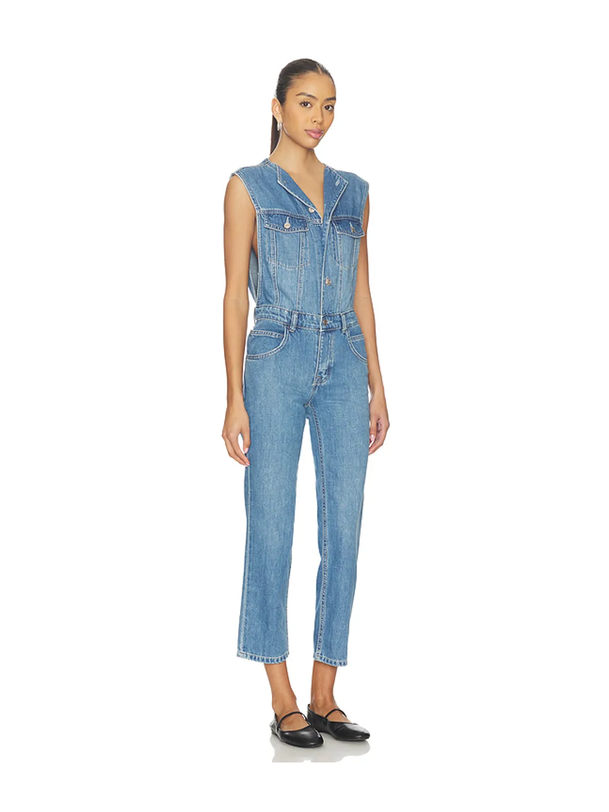 Free People ALL YOU NEED デニムカバーオール - 画像2