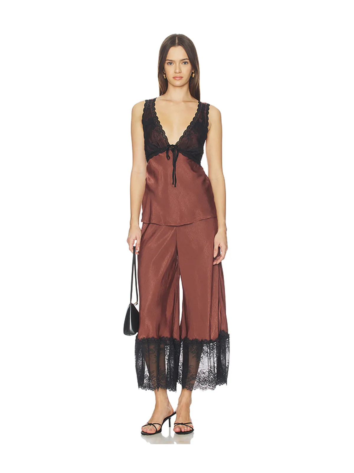 Free People MADE FOR THIS セット - Brown,Black. - 画像1