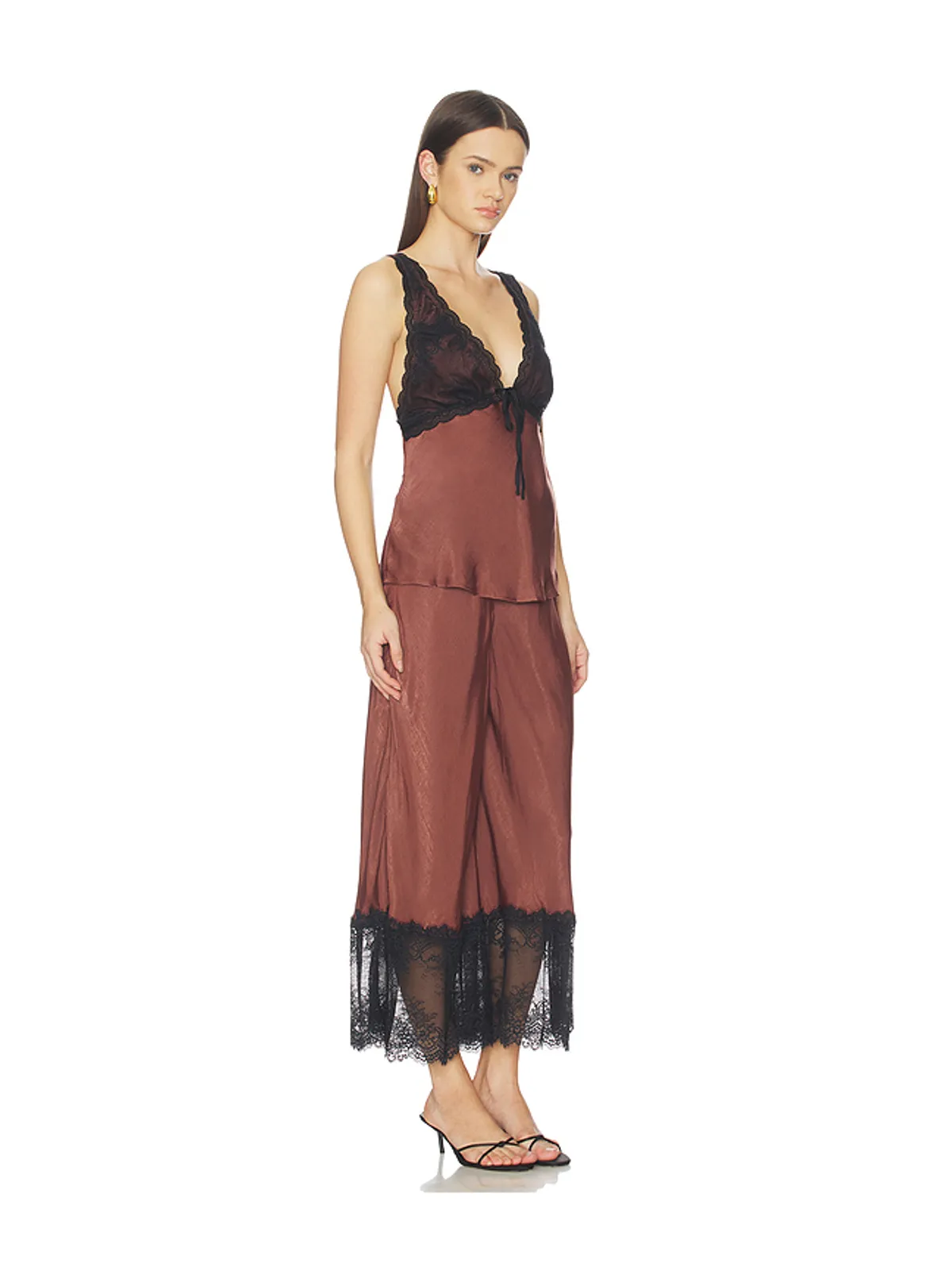 Free People MADE FOR THIS セット - Brown,Black. - 画像2