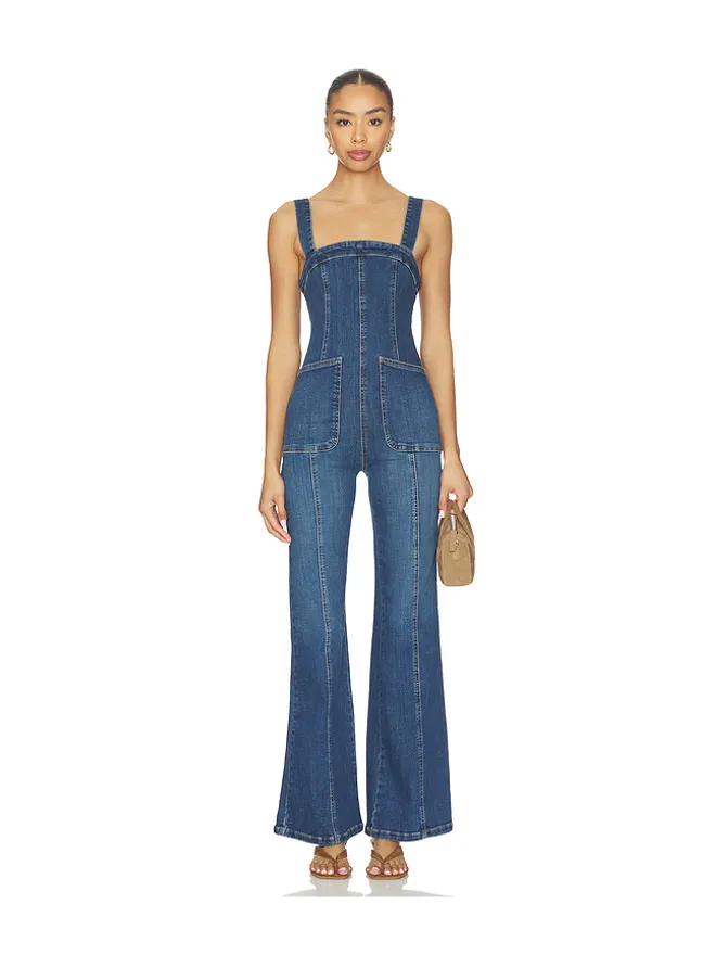 Free People Free People WE THE FREE SUNS OUT ブーツカットジャンプスーツの商品画像