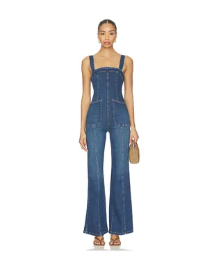 Free People WE THE FREE SUNS OUT ブーツカットジャンプスーツ - サムネイル1