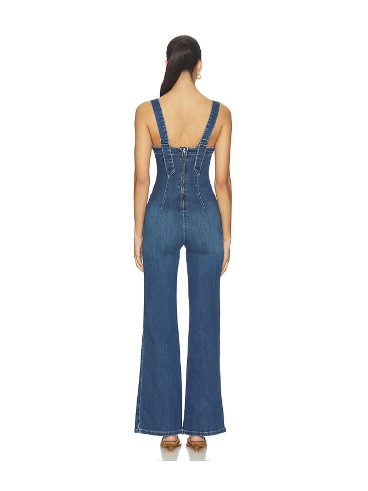 Free People WE THE FREE SUNS OUT ブーツカットジャンプスーツ - 画像3