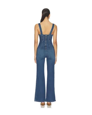 Free People WE THE FREE SUNS OUT ブーツカットジャンプスーツ - サムネイル3