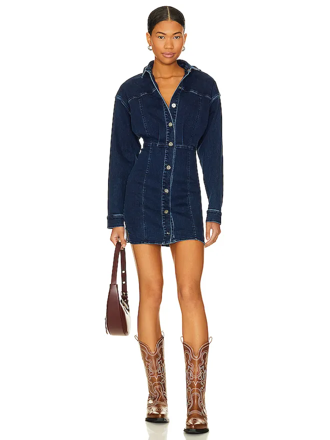 Free People Free People FREE PEOPLE AMBER デニムドレスの商品画像