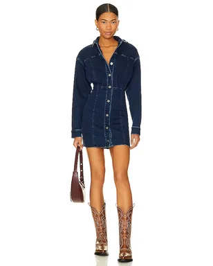 Free People FREE PEOPLE AMBER デニムドレス - サムネイル1